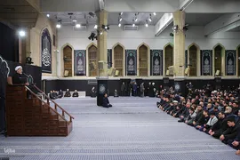 مراسم عزاداری شب شهادت حضرت ‌زهرا سلام‌الله‌علیها در حسینیه امام خمینی(ره)
