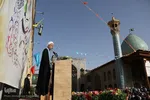 اقامه نماز عید سعید فطردر حرم شاهچراغ(ع)