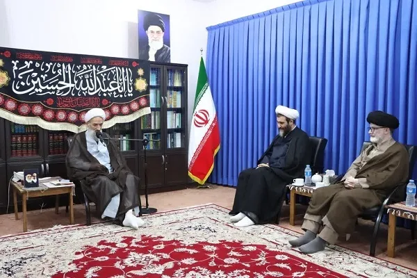 دیدار نماینده ولی فقیه در مازندران  با مشاور فرهنگی نماینده ولی فقیه در بنیاد شهید و امور ایثارگران کشور