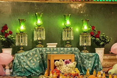 حرم حضرت رقیه(س) در شب ولادت