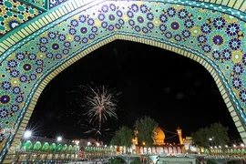 جشن نیمه شعبان در حرم مطهر شاهچراغ(ع)