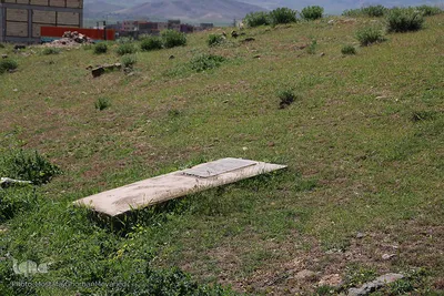 وضعیت نامطلوب قبرستان متروکه منطقه بهار اهر