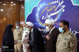 آیین اختتامیه جشنواره عطر رمضان نیروی دریایی ارتش
