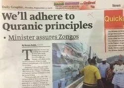 Ghana: ministro inspirado por el Corán