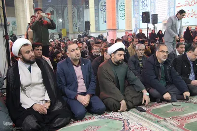 مراسم تجلیل از خدمتگزاران اربعین حسینی در ملایر