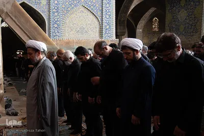 مراسم عزاداری عاشورای حسینی در میدان امام خمینی (ره) اصفهان
