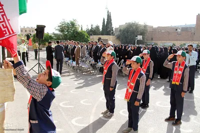 نواخته شدن زنگ سپاس در یزد