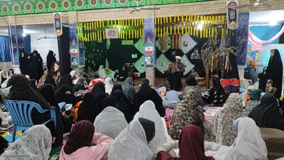 اعتکاف سه روزه بانوان مسجد حضرت ابوالفضل (ع) شیراز