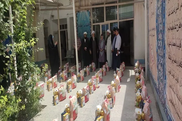 تحت پوشش قرار گرفتن ۶۰۰ خانوار از سوی خیریه مهد قرآن شهرضا