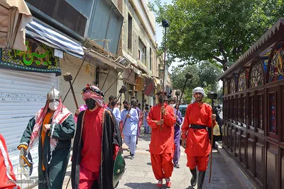 کاروان نمادین اسرای کربلا در شیراز‎‎