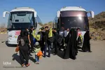 بدرقه کاروان دانش آموزان خراسانی به کربلا

