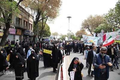 راهپیمایی روز جهانی قدس در تبریز (1)