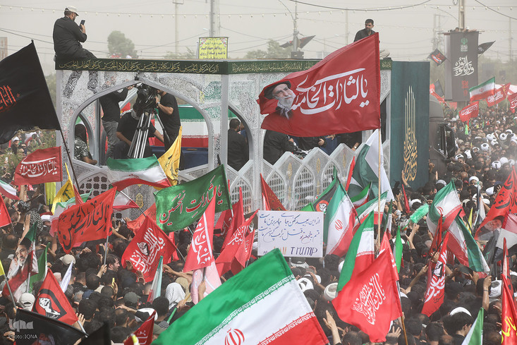 In Photos: Martyred Leader’s Funeral in Qom