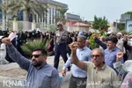 اجتماع بانوان قرآنی بوشهر به حمایت از کودکان غزه‌ای