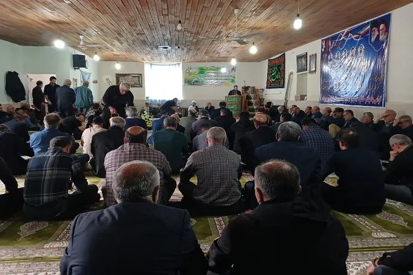 مراسم یادبود مادر بسیجی‌شهید «اسفندیار سلمانی» در جورجاده ساری برگزار شد