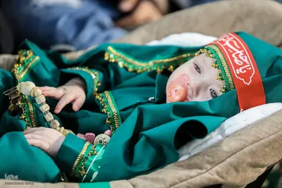 شیرخوارگان حسینی در حرم عبدالعظیم حسنی(ع)