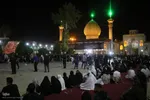 شب عاشورای حسینی در حرم شاهچراغ(ع)