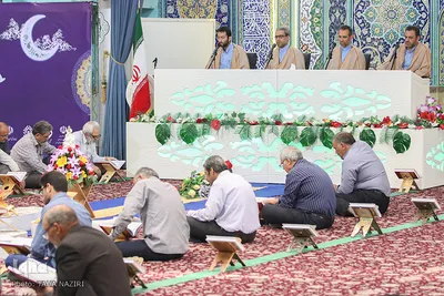 جزءخوانی قرآن در مصلی بیت‌المقدس اراک