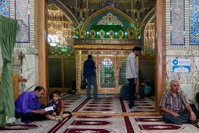 مراسم دعای پرفیض دعای عرفه آستان مقدس امام زاده طاهر
