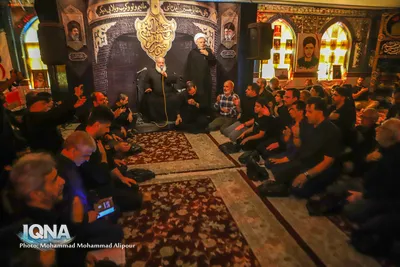مراسم روز اربعین در حسینیه شهید آل مبارک اهواز عکاس محمد محمدعلی پور