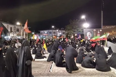 صد و دوازدهمین اجتماع «حماسه خیابان» در ششمین شب محرم در بابلسر برگزار شد