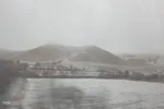 سفیدپوش شدن ارتفاعات اهر