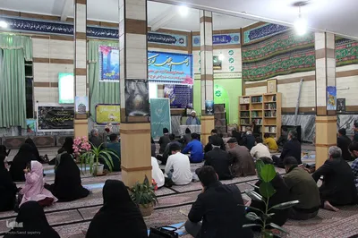 محفل انس با قرآن کریم در مسجد چهارده معصوم علیهم السلام ازناو ملایر