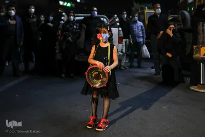رونمایی از دیوارنگاره محرمی ۱۴۰۰ میدان ولیعصر(عج)
