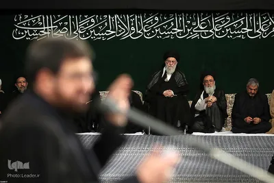 آخرین شب مراسم عزاداری حضرت اباعبدالله الحسین (ع) در حسینیه‌ی امام خمینی(ره)