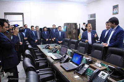 بازدید استاندار یزد،از ستاد انتخابات استان