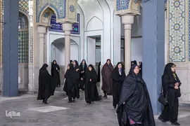 نماز عید سعید قربان در حرم حضرت عبدالعظيم(ع)