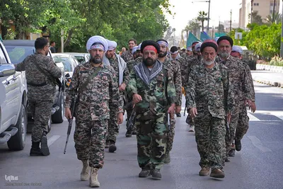 خروش «جان‌فدایان ایران امام رضایی» در شیراز