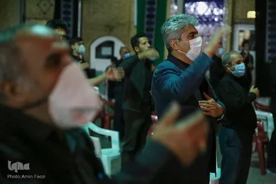 مراسم عزاداری شب اربعین حسینی در هیئت رسانه شیراز