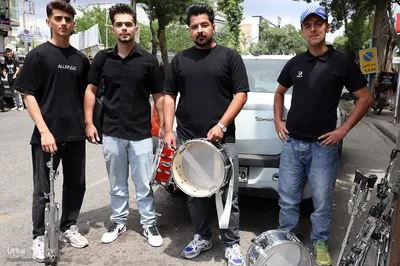 آیین عزاداری تاسوعای حسینی در اهر