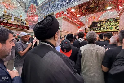 بازدید مسئولان حج و زیارت از خدمات به زائران در مسیر مشایه و کربلای معلی