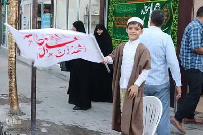 جشن کیلومتری غدیر به عشق مولا علی (ع ) در ملایر