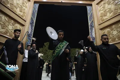 شب رحلت نبی مکرم اسلام(ص) در حرم بانوی کرامت