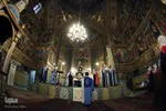 مراسم "تقدس آب" در کلیسای وانک اصفهان