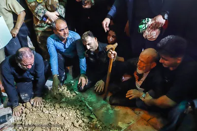 مراسم تشییع و به خاکسپاری دو شهید سرافراز ارتش در اهواز عکاس محمد محمدعلی پور
