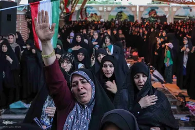مراسم دعای عرفه در گلزارشهدای وادی رحمت تبریز‎