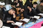 کرسی تلاوت قرآن به مناسبت دهه فجر در شهر سامن