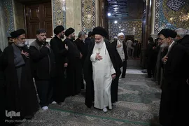 مراسم یادبود آیت‌الله سید محمد شاهچراغی در قم