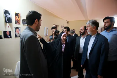 بازدید وزیر فرهنگ و ارشاد اسلامی از نمایشگاه قرآن کریم