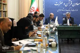  نخستین نشست خبری عبدالهادی فقهی زاده، معاون قرآن و عترت وزیر فرهنگ و ارشاد اسلامی
