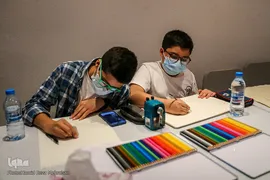 کارگاه تصویرسازی مادری از دیار آفتاب