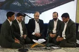 عکس | ضیافت افطار امام جمعه زاهدان با جامعه قرآنی و مادحین سیستان‌وبلوچستان