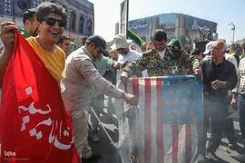 راهپیمایی «جمعه خشم و نصر» در تهران