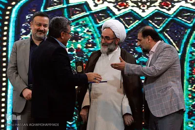 آیین اختتامیه بخش‌های ادبی، هنری و فناوری بیست و سومین جشنواره قرآن و عترت دانشگاهیان وزارت بهداشت در زیباکنار