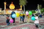 تحویل سال نو در حرم شاهچراغ(ع)