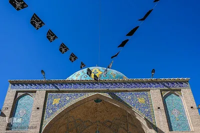 افراشته فیروزه‌ای؛ مسجد رکن الملک اصفهان‎‎